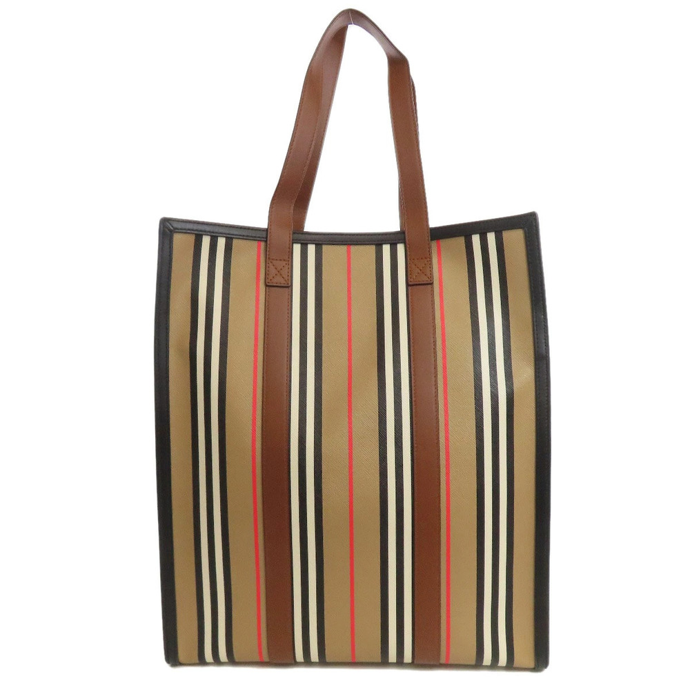 Burberry Striped Bag Tote